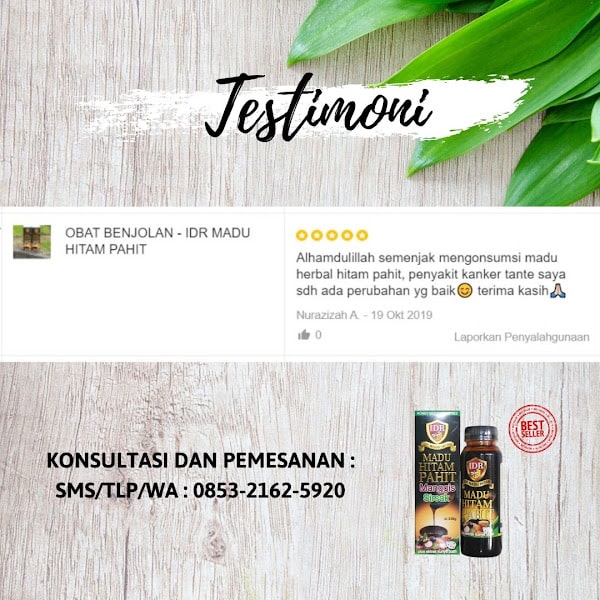 Bukti Testimoni Penyakit