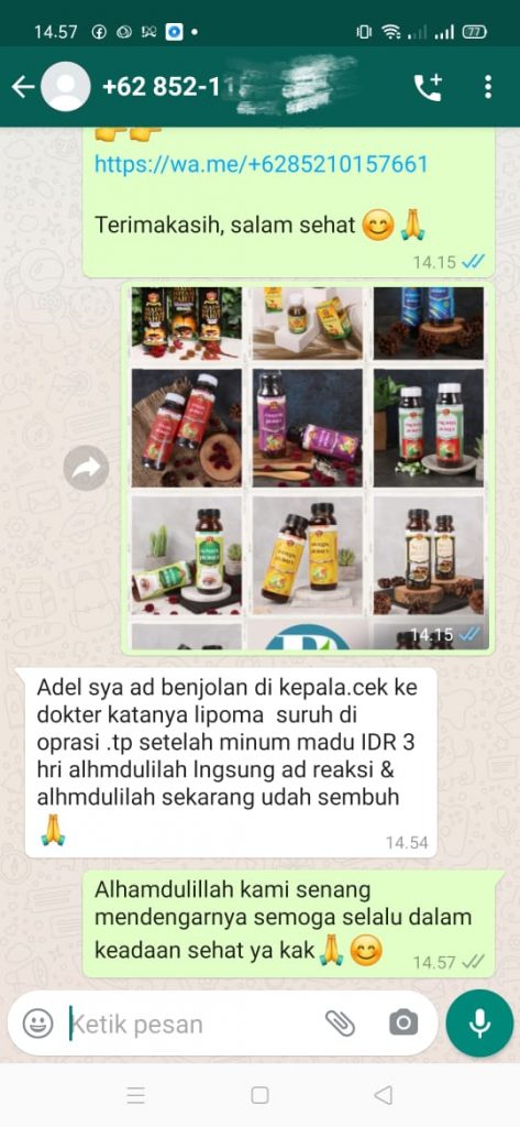 Bukti Testimoni Penyakit
