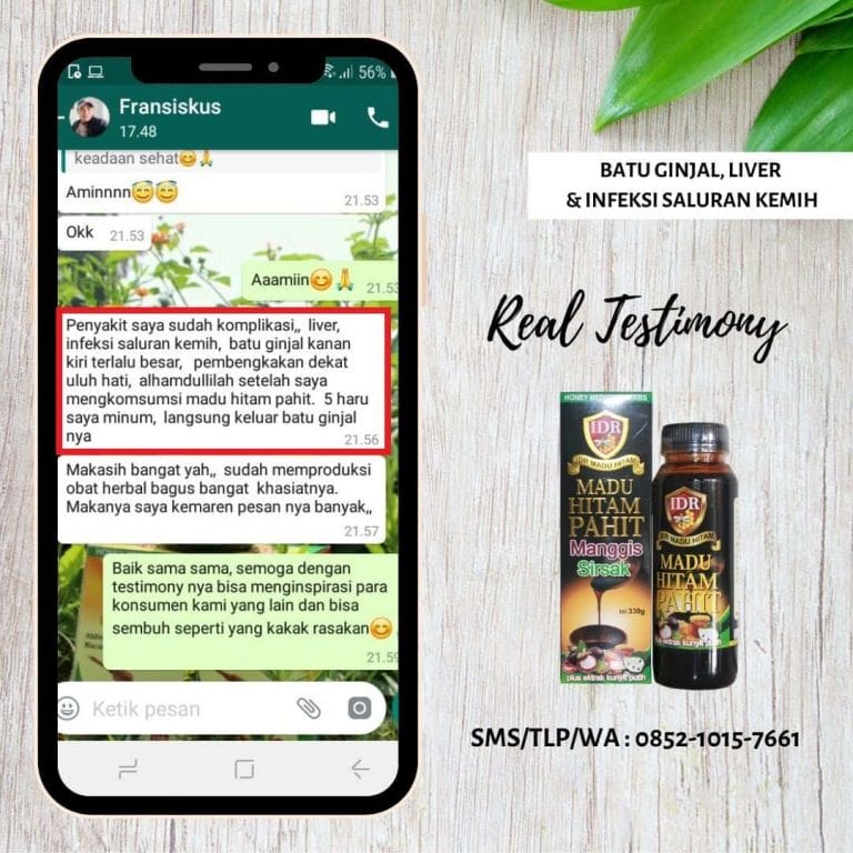 Bukti Testimoni Penyakit